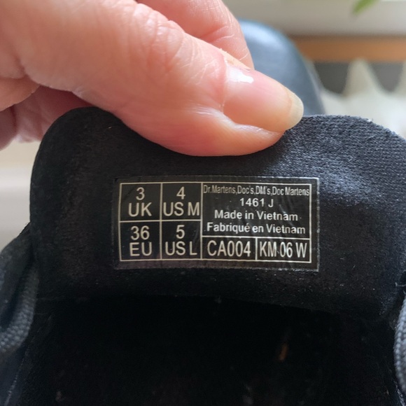 Dr. Martens Black Oxfords, size 36 - Picture 9 of 9